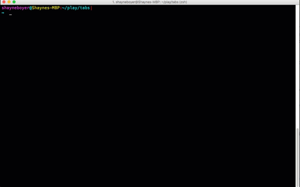 tab completion image