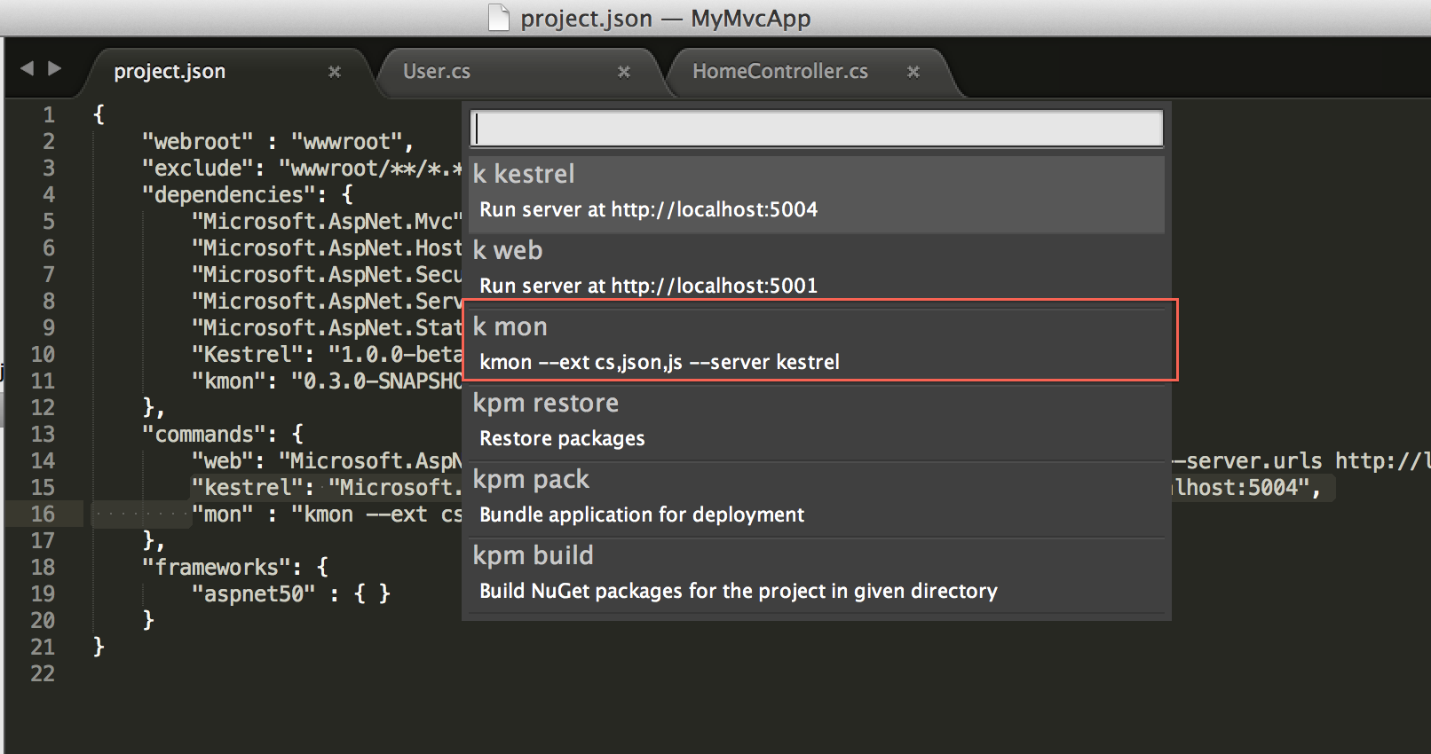 Sublime Text 3 screenshot