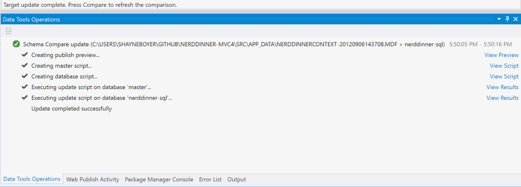 Schema Compare 2