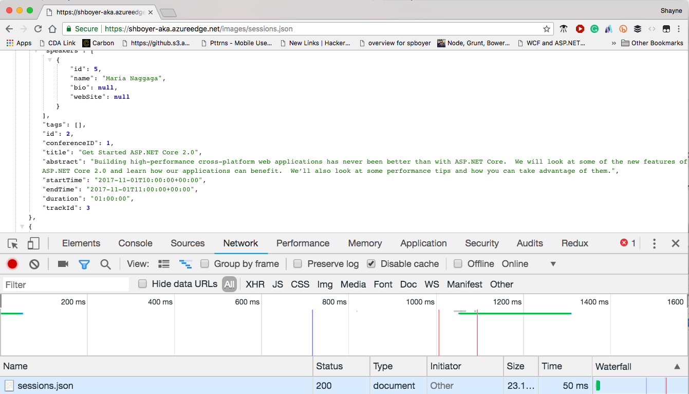 CDN Browser View