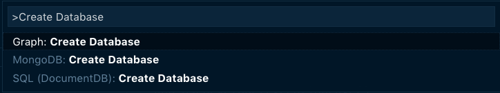 Create Database